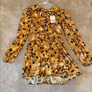 BRAND NEW TULAROSA SILK DRESS